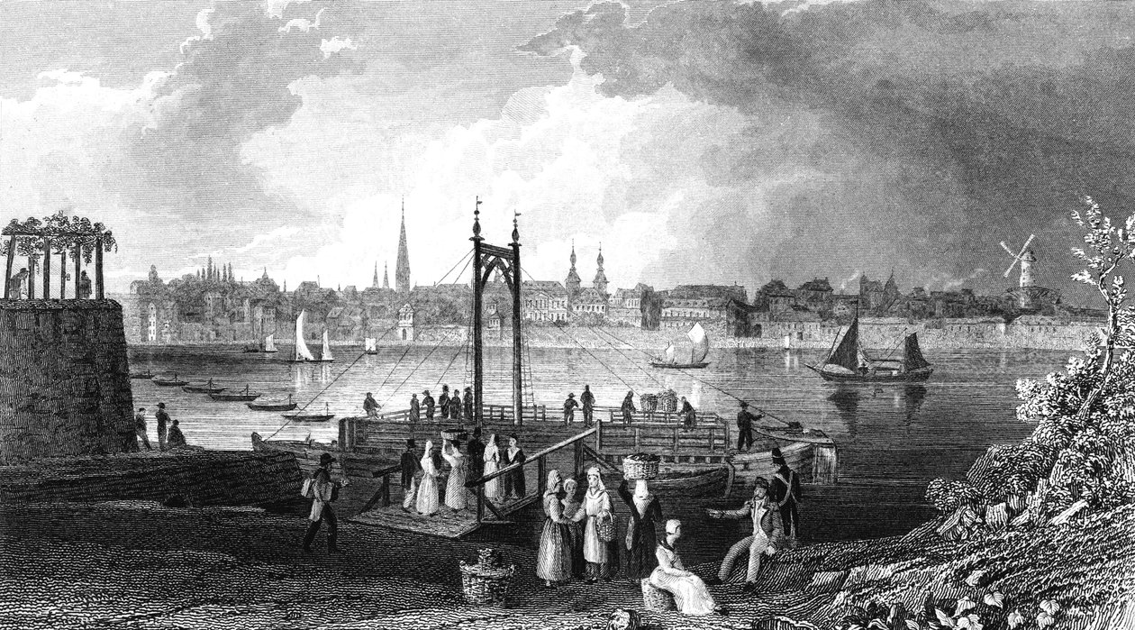 BONN, Tyskland av William (after) Tombleson