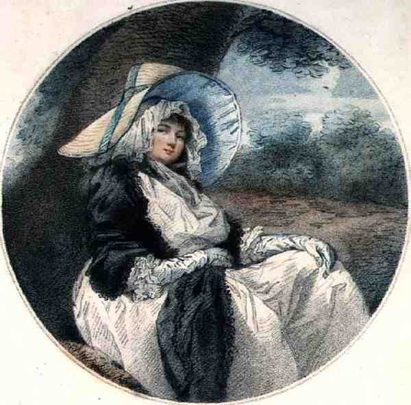 Alinda, gravert av kunstneren, pub. av Torre & Co. av William (after) Ward
