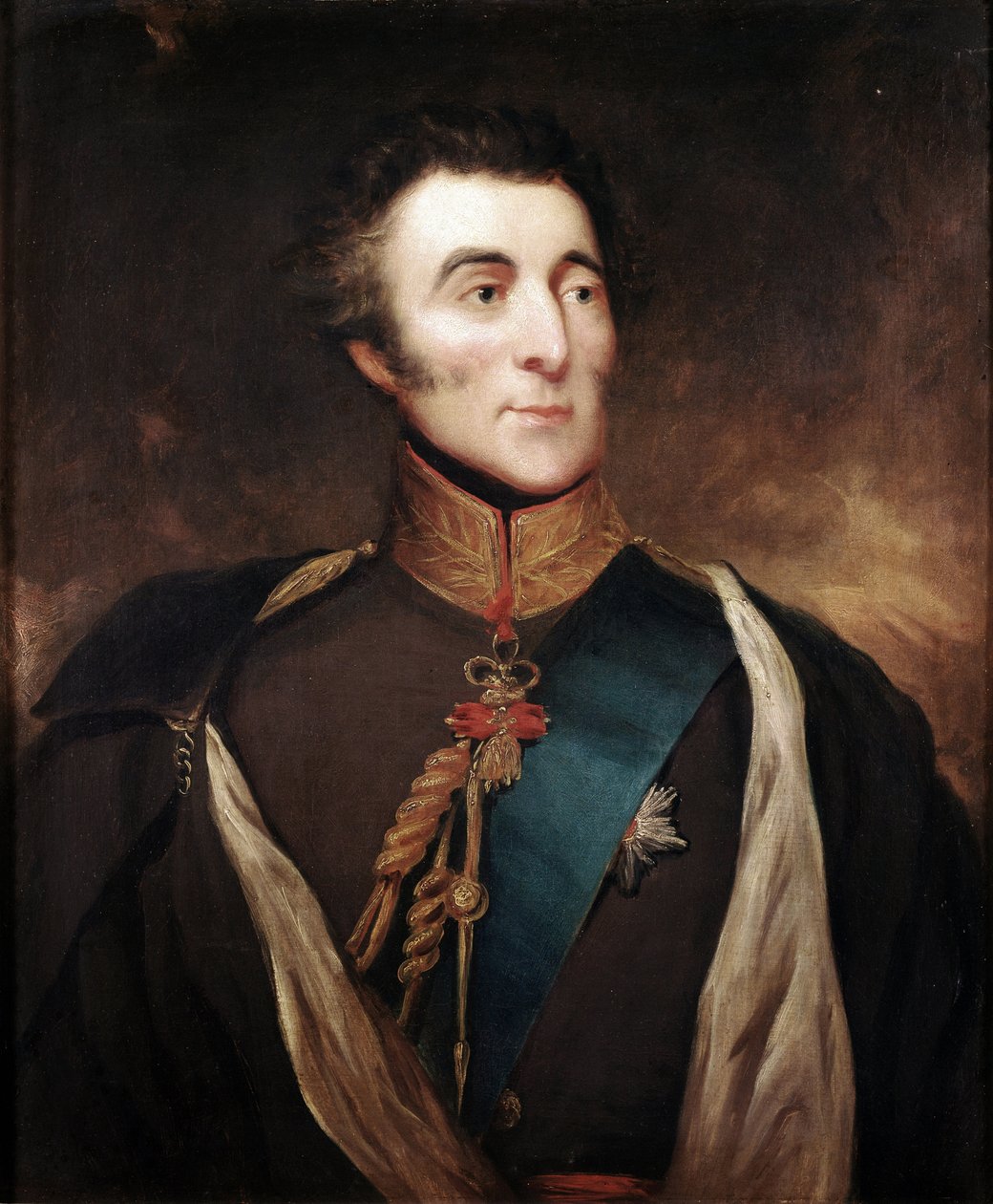 Portrett av hertug Arthur Wellesley Wellington (olje på lerret av William (attr. to) Etty