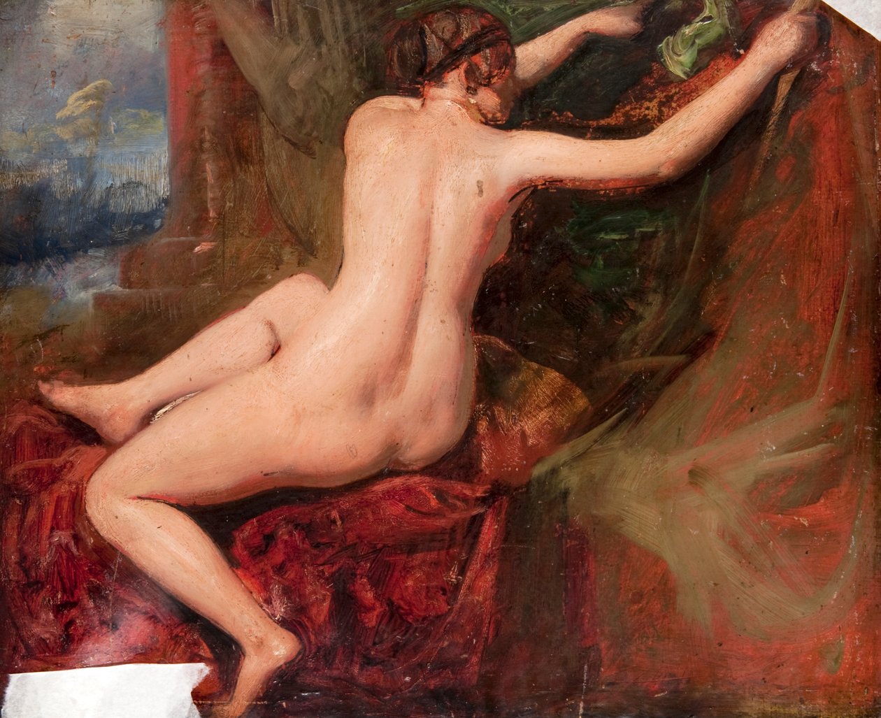 Naken kvinne av William (manner of) Etty