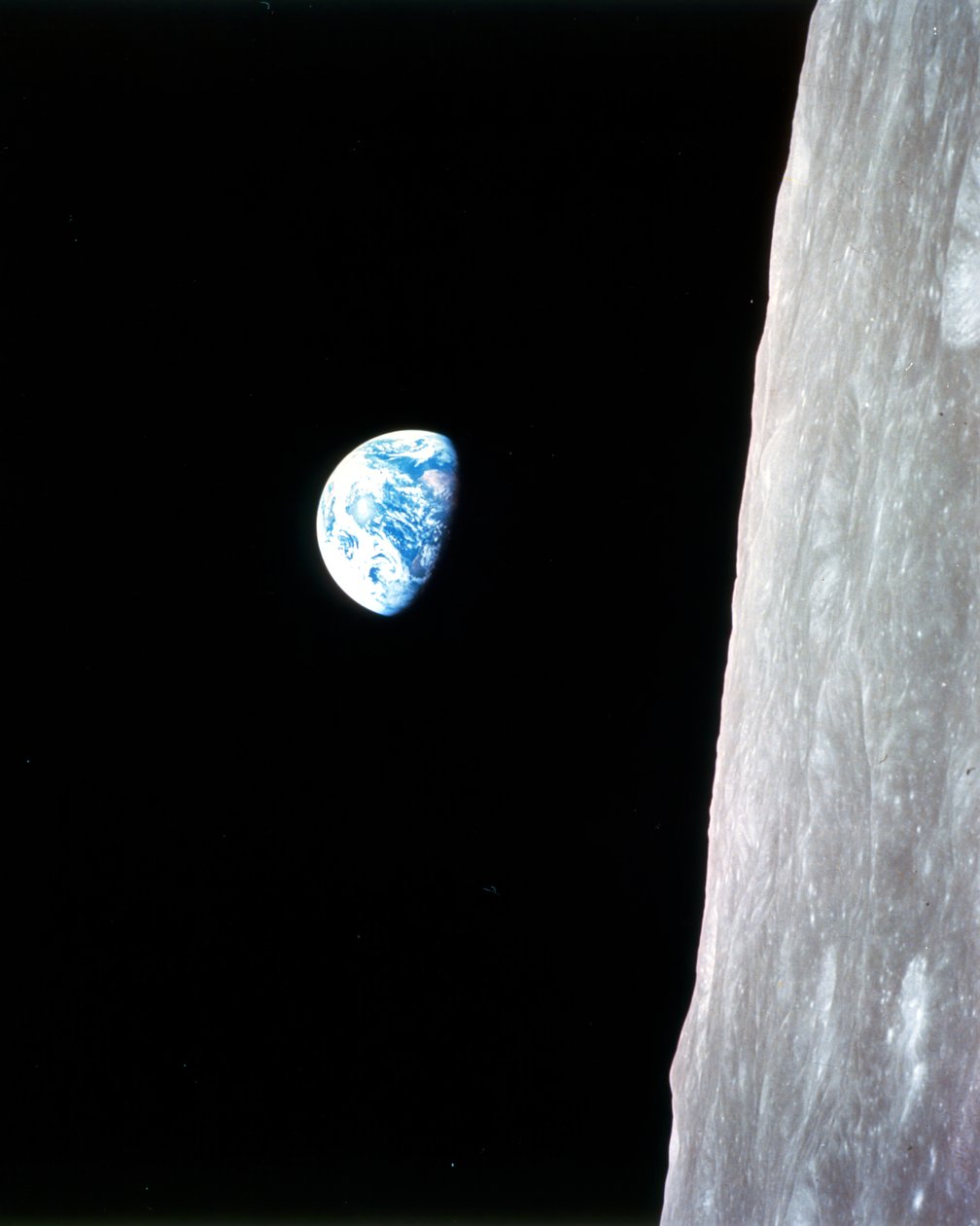 Earthrise - Apollo 8, 24. desember 1968. av William A Anders