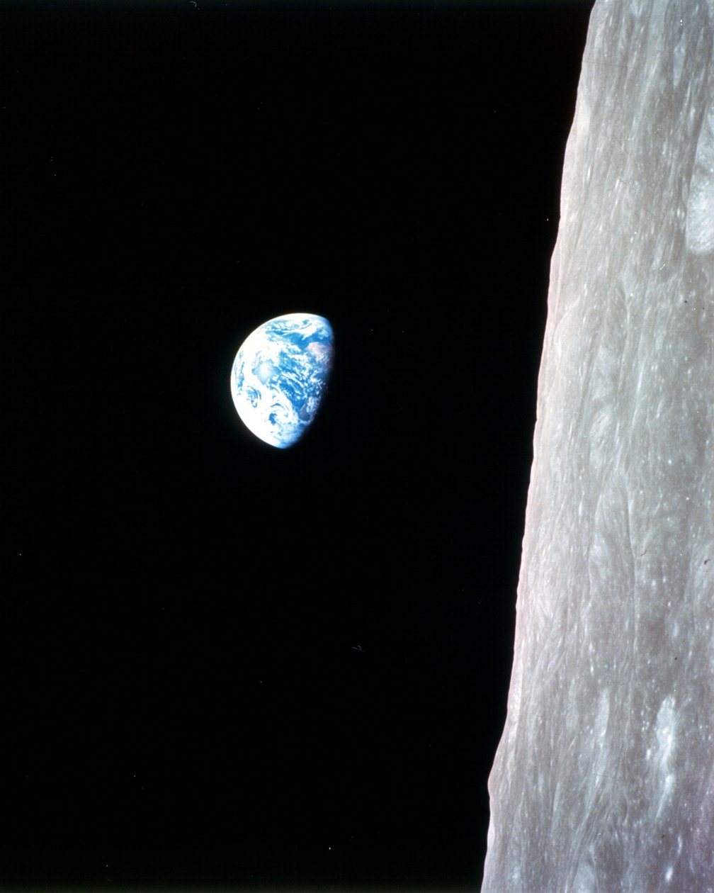 Earthrise - Apollo 8, 24. desember 1968. av William A Anders
