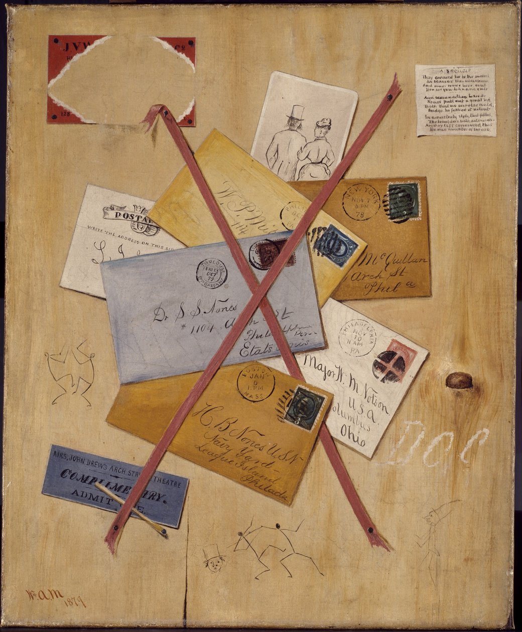 Rack-bilde for Dr. Nones, 1879 av William A. Mitchell