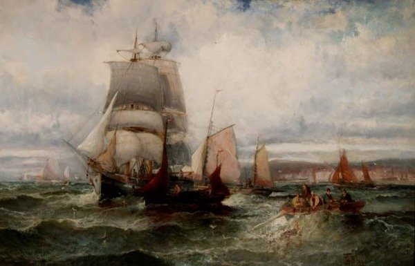 Utenfor sørkysten av William A. Thornley or Thornbery