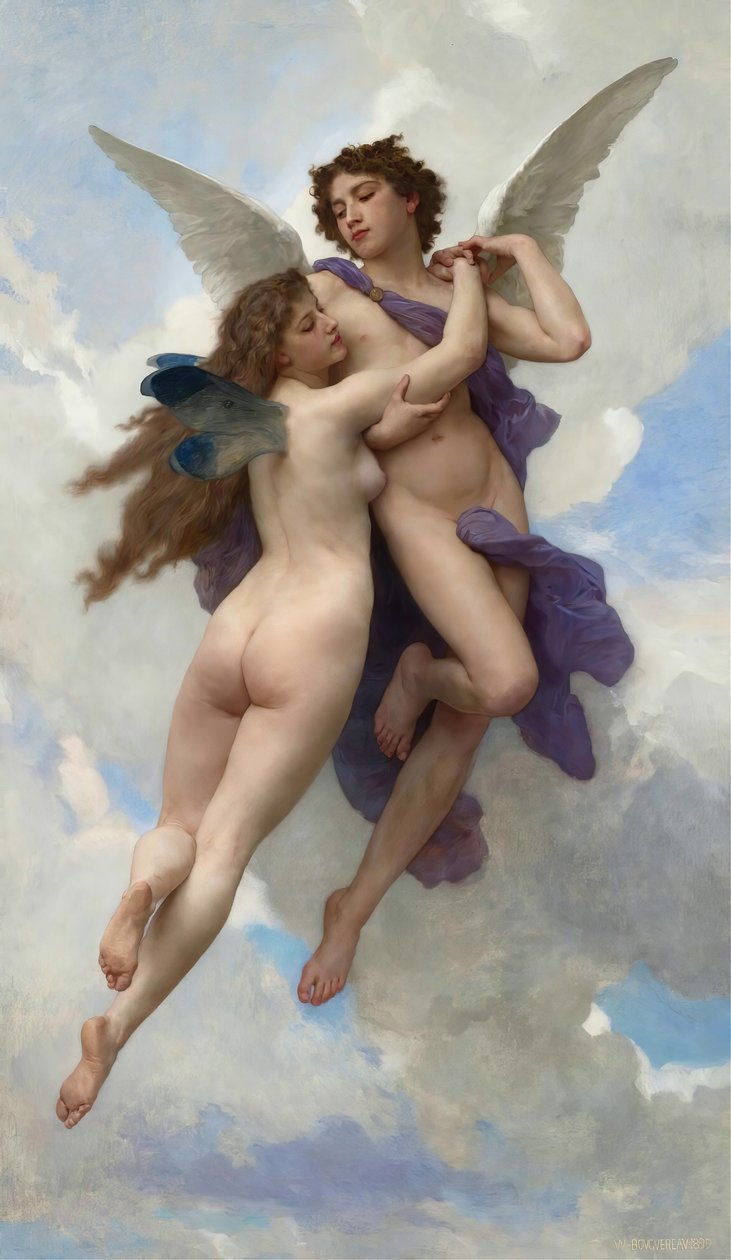 Amor og Psyche Amor og Psyche, 1889. av William Adolphe Bouguereau