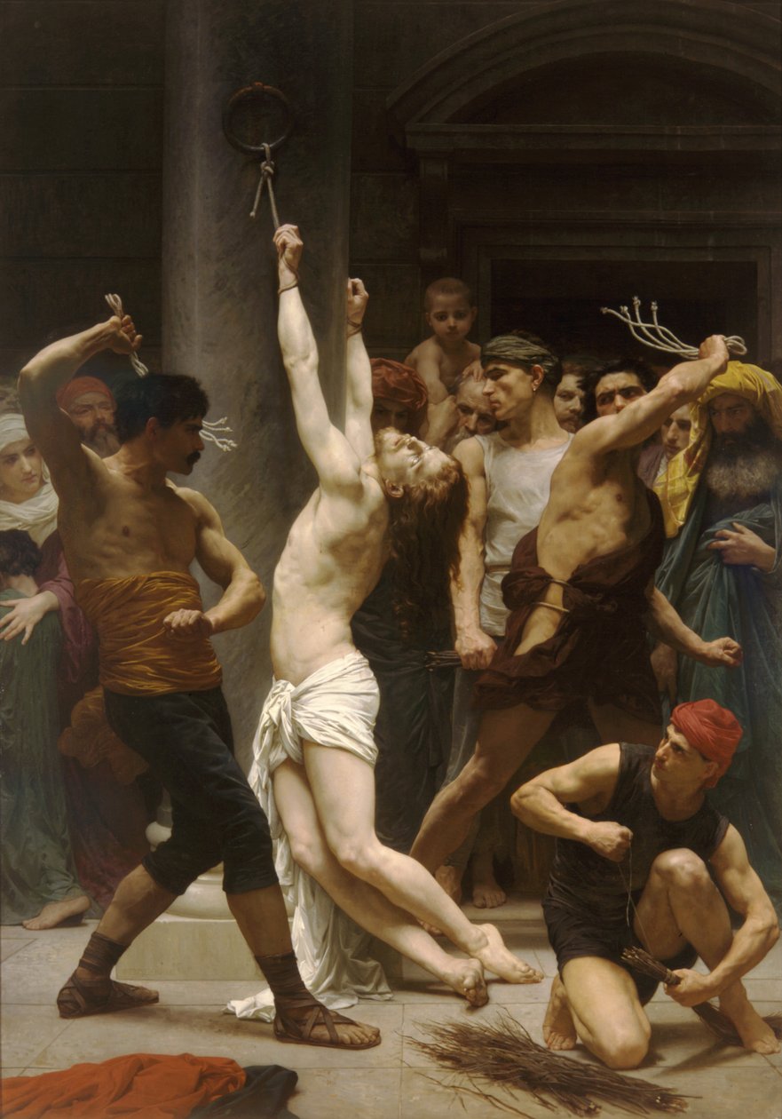 Kristi flagellasjon av William Adolphe Bouguereau
