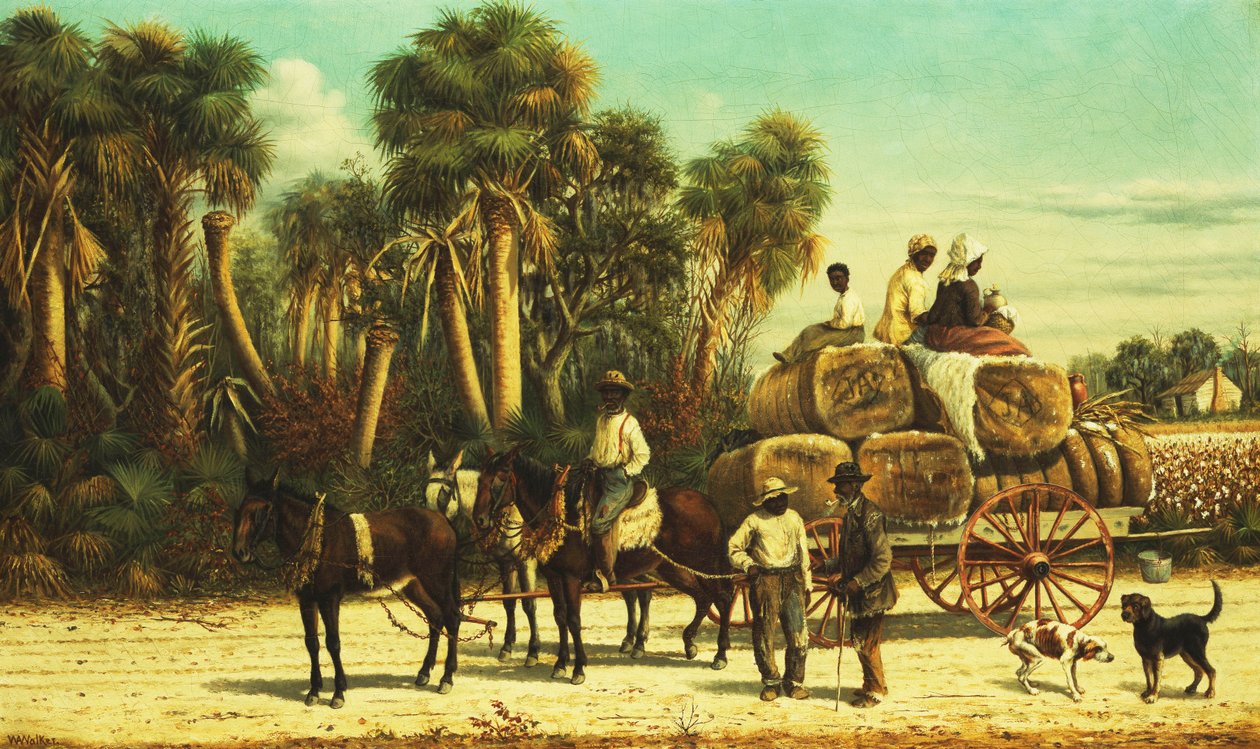 Bomullsvognen, av William Aiken Walker