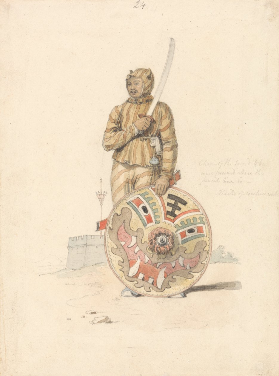 En kinesisk kriger av William Alexander