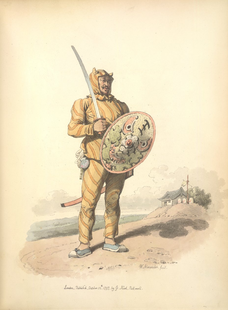 kinesisk infanteri av William Alexander