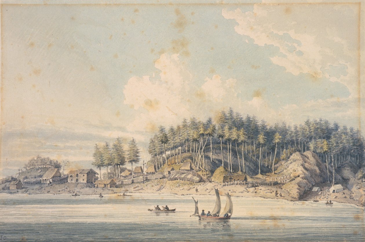 Friendly Cove, Nootka Sound, Vancouver's Island av William Alexander
