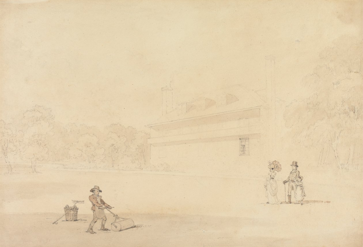 Lady Macartneys villa i Chiswick av William Alexander