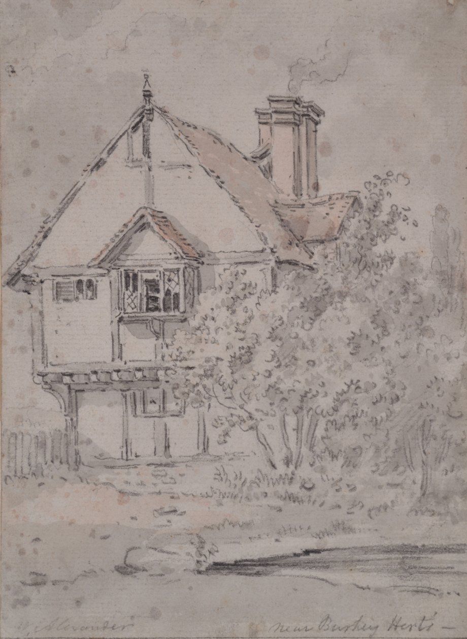 Nær Bushey, Hertfordshire av William Alexander