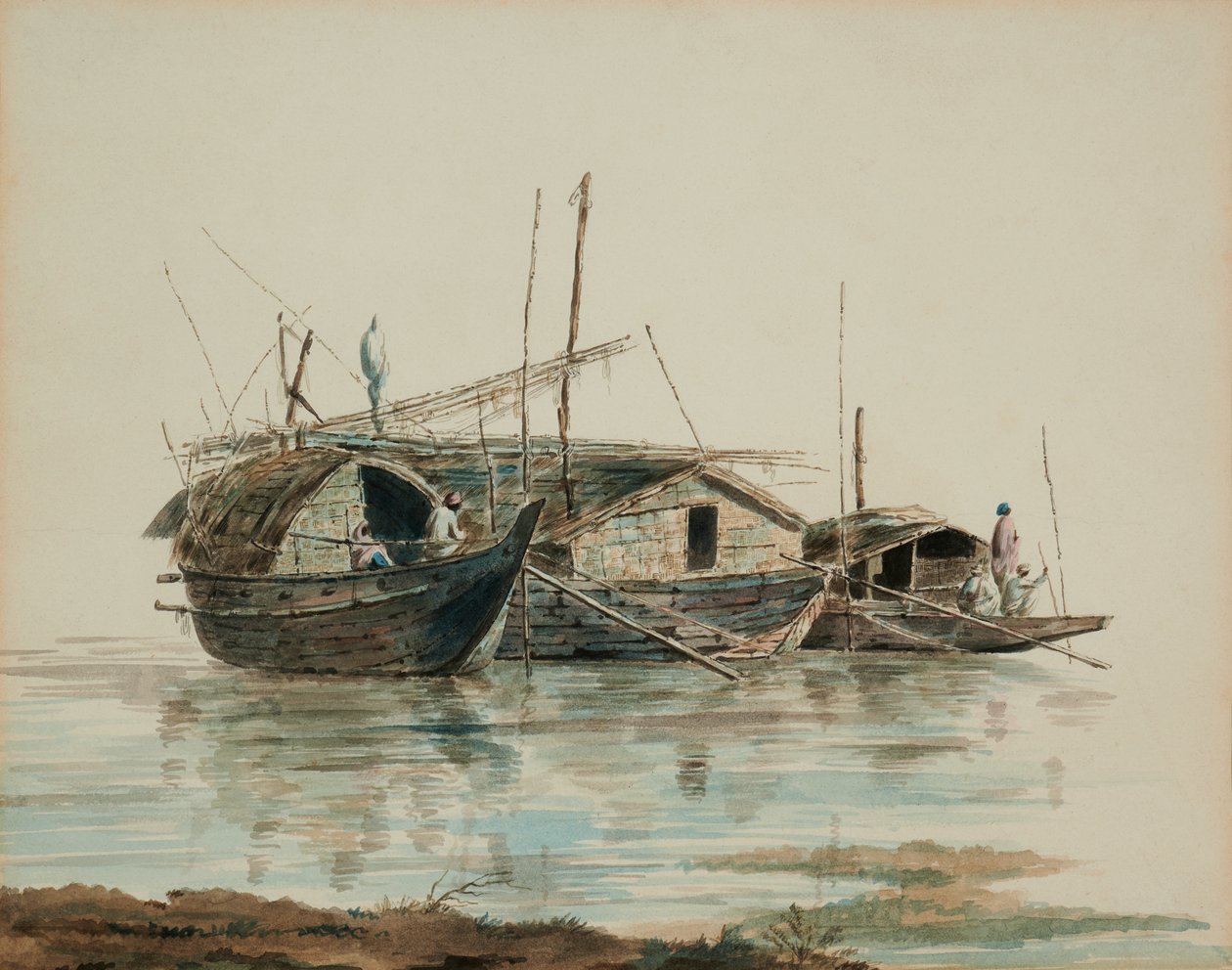 Orientalske husbåter av William Alexander