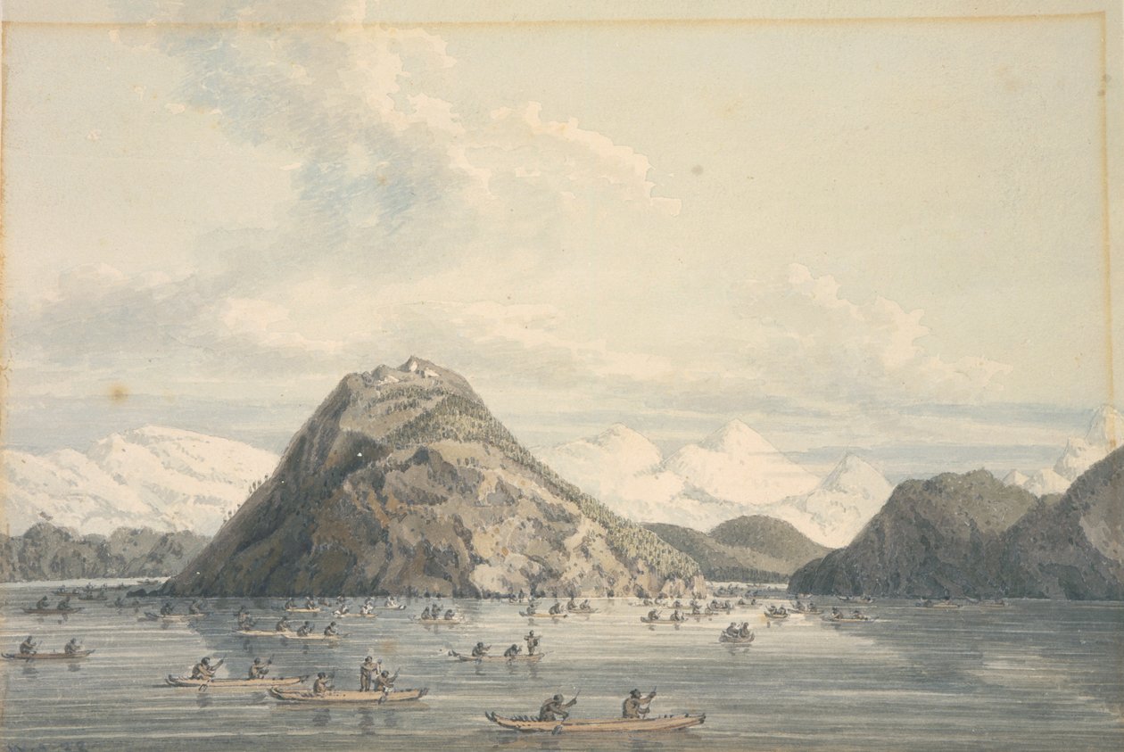 Port Dick, nær Cook's Inlet av William Alexander