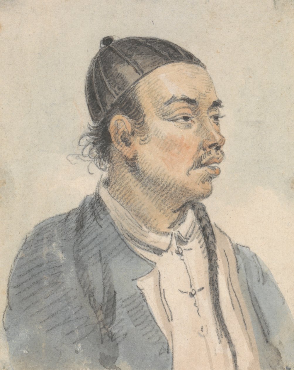Portrett av en kinesisk mann av William Alexander