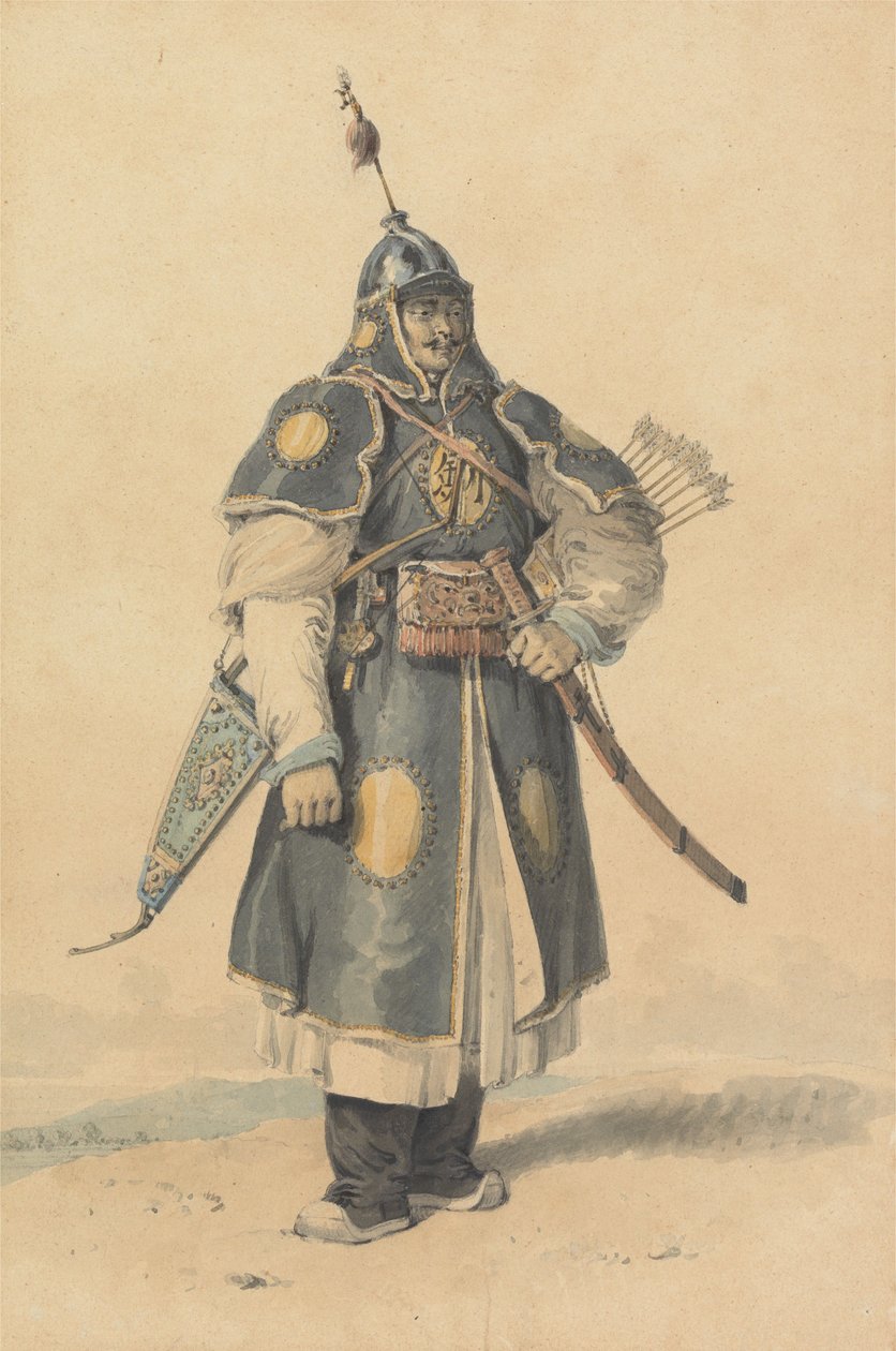 Portrett av en kinesisk soldat av William Alexander