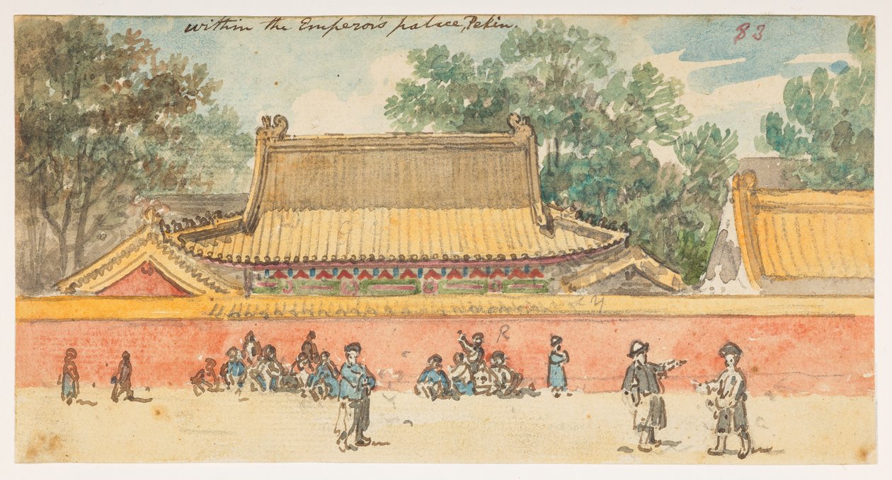 WD 959 seksjon 1 f.83, Keiserens palass, Peking av William Alexander