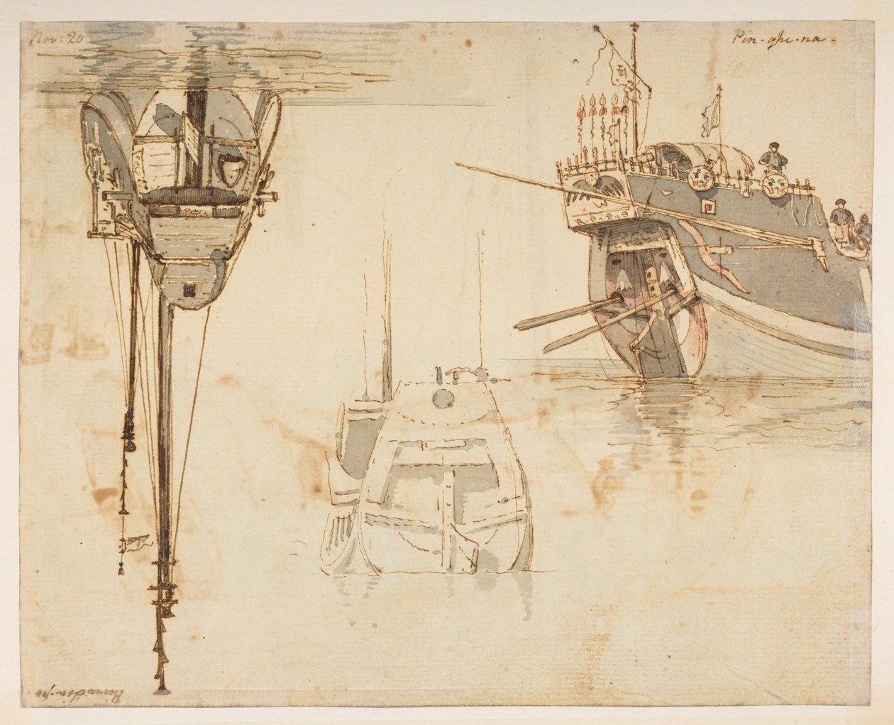 f.58 145v Båt.’ River Lim-po. 20. nov.