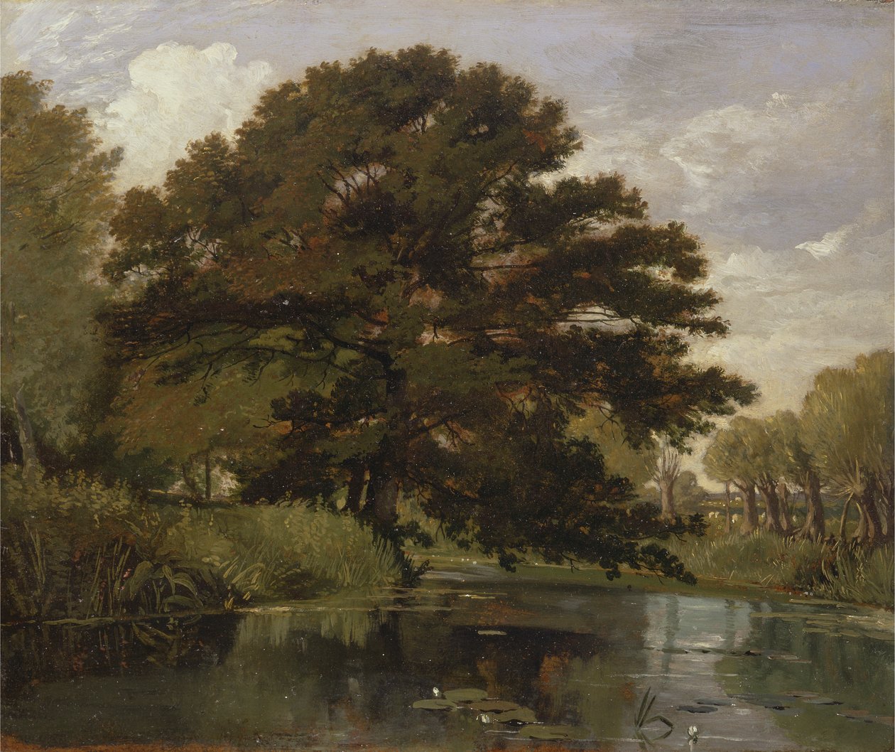 På Isis, Waterperry, Oxfordshire av William Alfred Delamotte