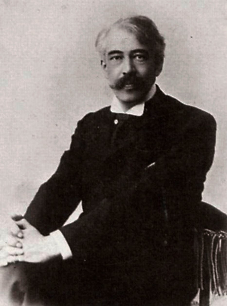 Konstantin Stanislavsky, russisk skuespiller og teatersjef, ca. 1890-c1900. av William Andreevich Carrick