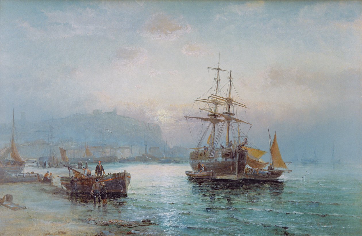 Scarborough havn av William Anslow Thornley