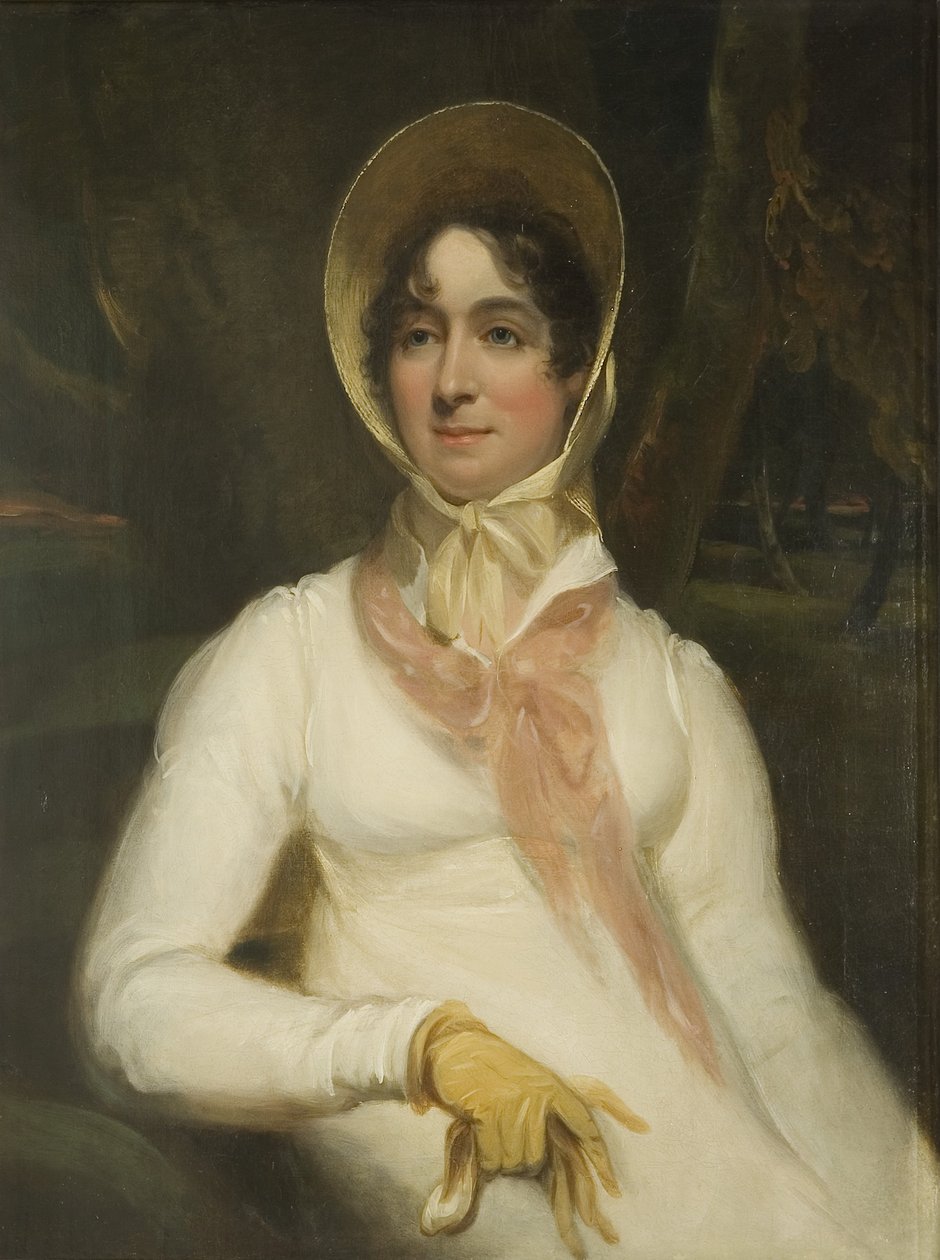 Mrs Charles Hodges, ca. 1810-15 (olje på lerret) av William Armfield Hobday