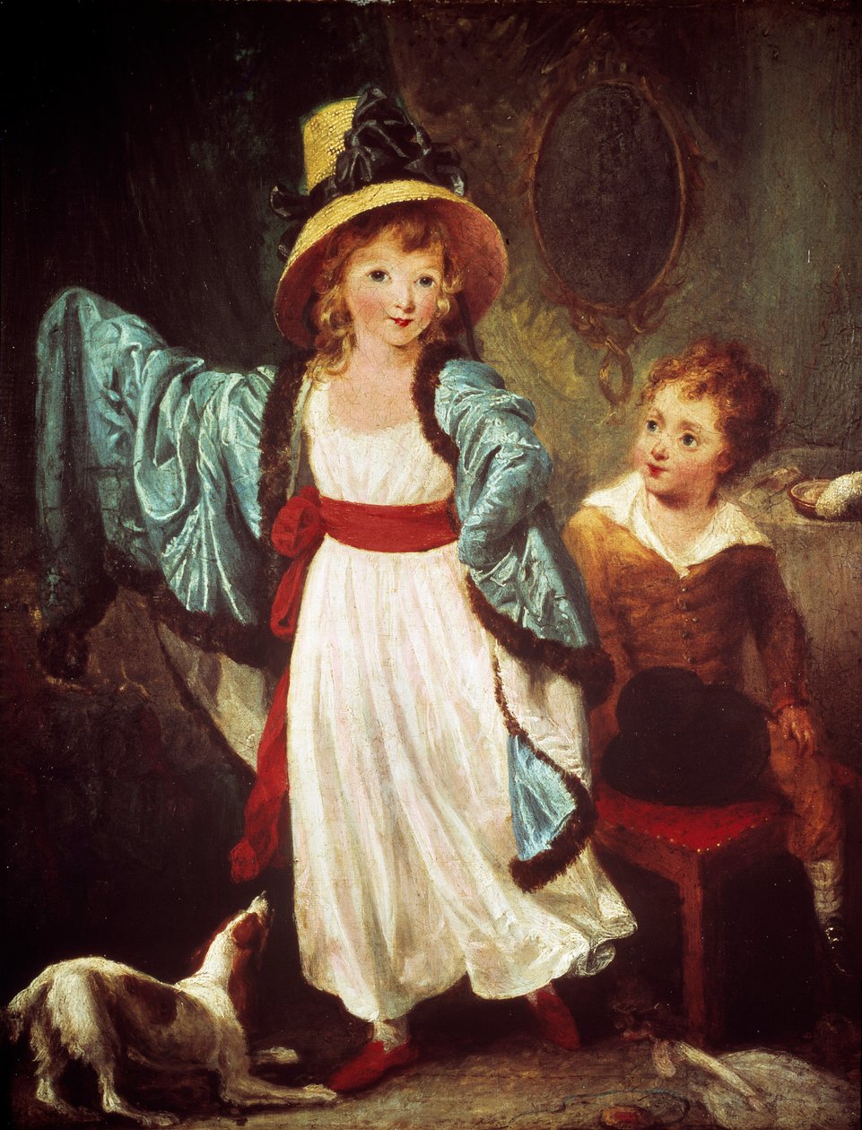 Les enfants deguises Painting by William Artaud (1763-1823) 19th century Sun. 0,51x0,41 m Paris, Musee Cognacq Jay.   1400491   no       norwegian Successfully Translated  Original: John Nicholson, 1790. Translat: John Nicholson, 1790. 1184462 no norwegian av William Artaud