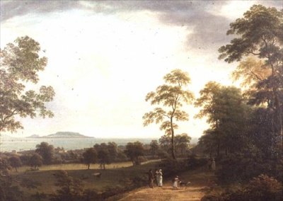 Dublin Bay fra Mount Merrion Park av William Ashford