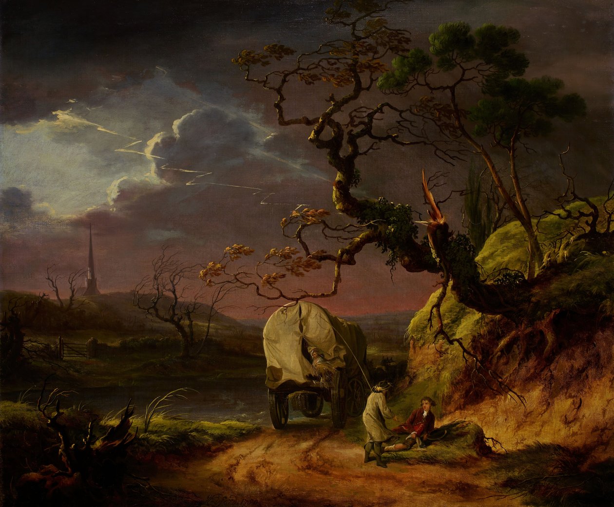 Tordenværet, 1780. av William Ashford