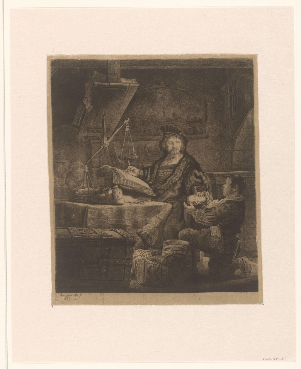 Jan Uytenbogaert, 'Gullveieren' av William Baillie