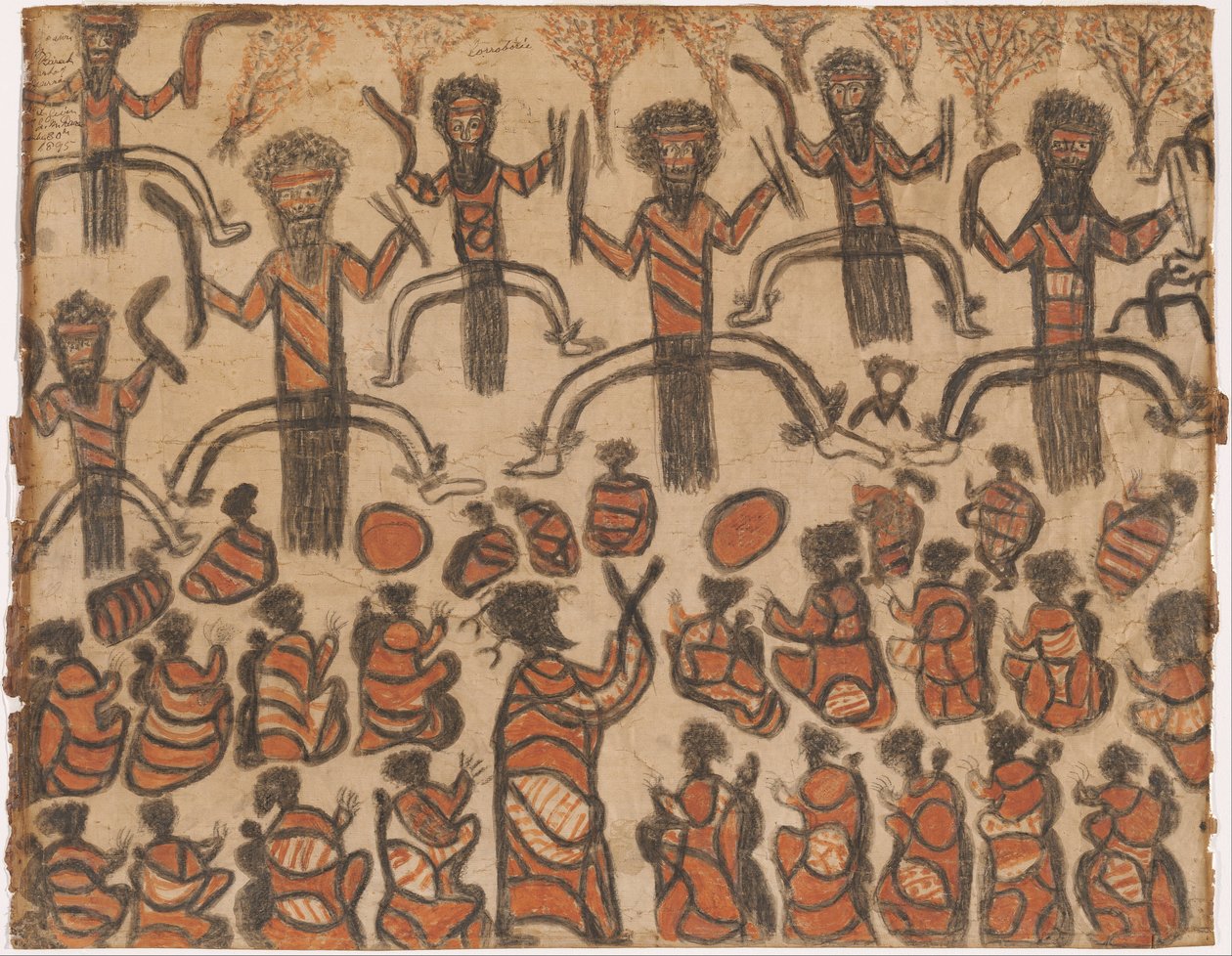 Wurundjeri -folk - Corroboree av William Barak