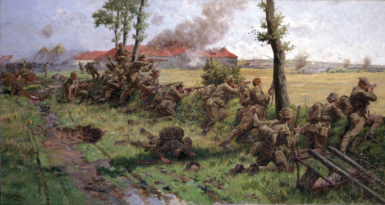 Våre ?Små foraktelige?, 1914 av William Barnes Wollen