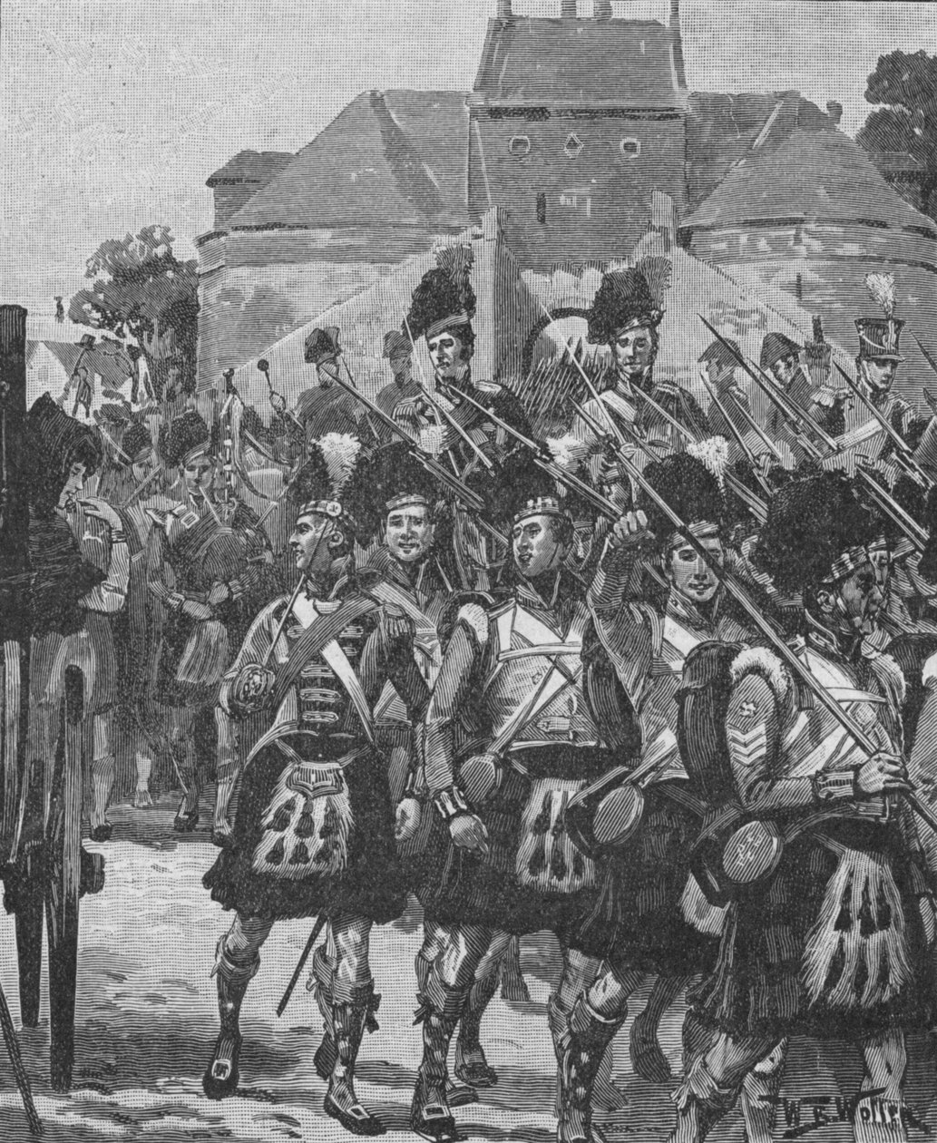 Pictons Division Off To The Front, 1902 av William Barnes Wollen