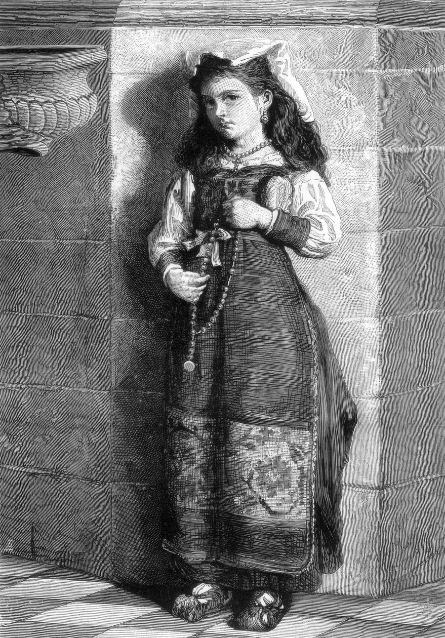 En god katolikk, 1875. av William Baxter Fyfe