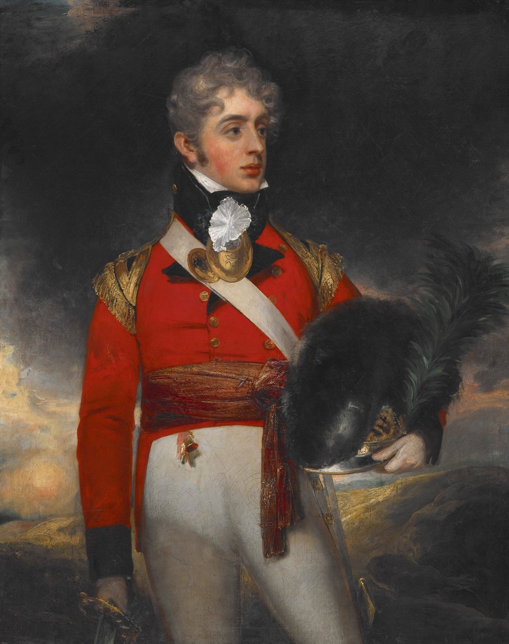 Løytnant John Pollock (John Pocock) av William Beechey