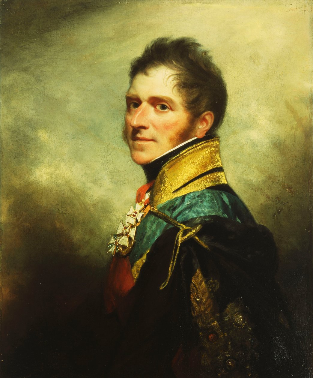 Portrett av William Henry Paget Marquess of Anglesey, halv lengde, av William Beechey