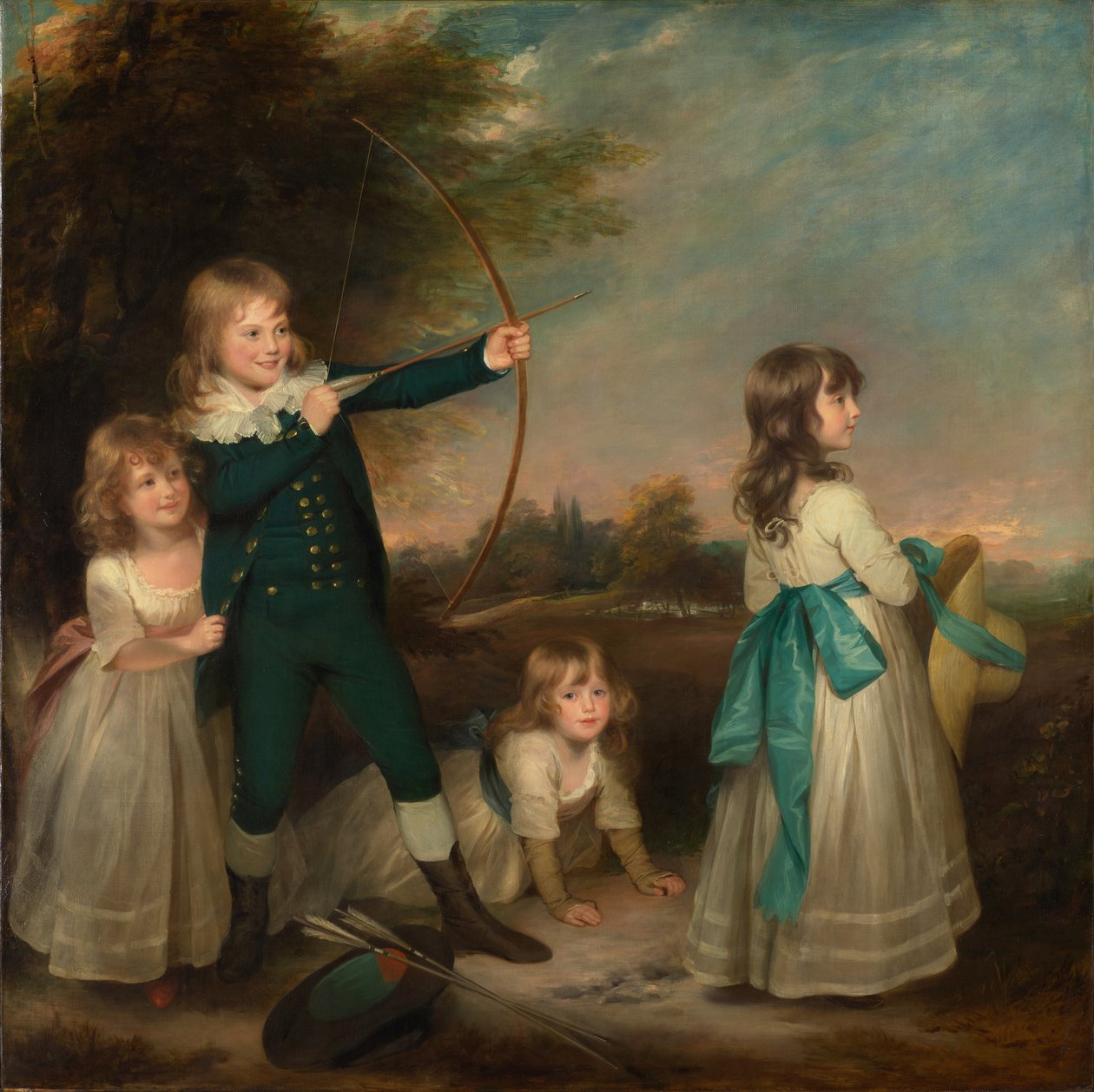 Oddie-barna, 1789 av William Beechey