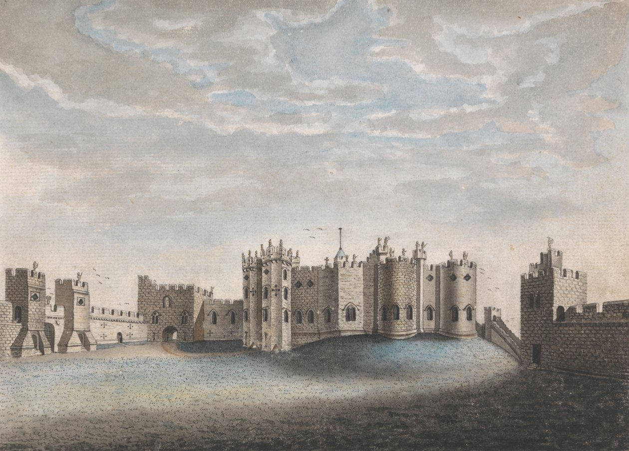 Alnwick Castle av William Beilby