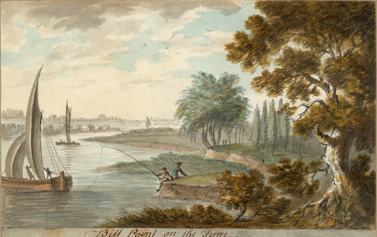 Bill Point on the Tyne av William Beilby