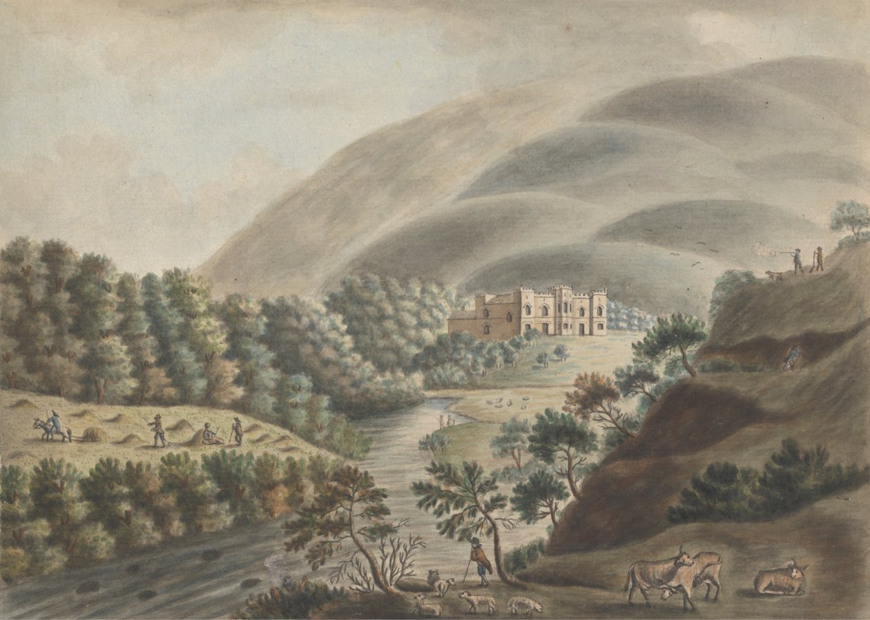 Kielder Castle, Northumberland av William Beilby