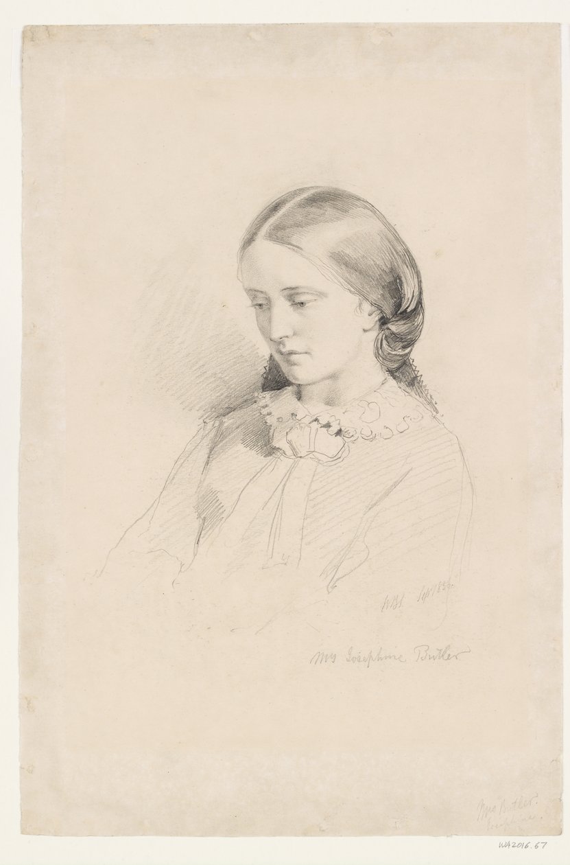 Josephine Butler, tidlig feministisk kampanje av William Bell Scott