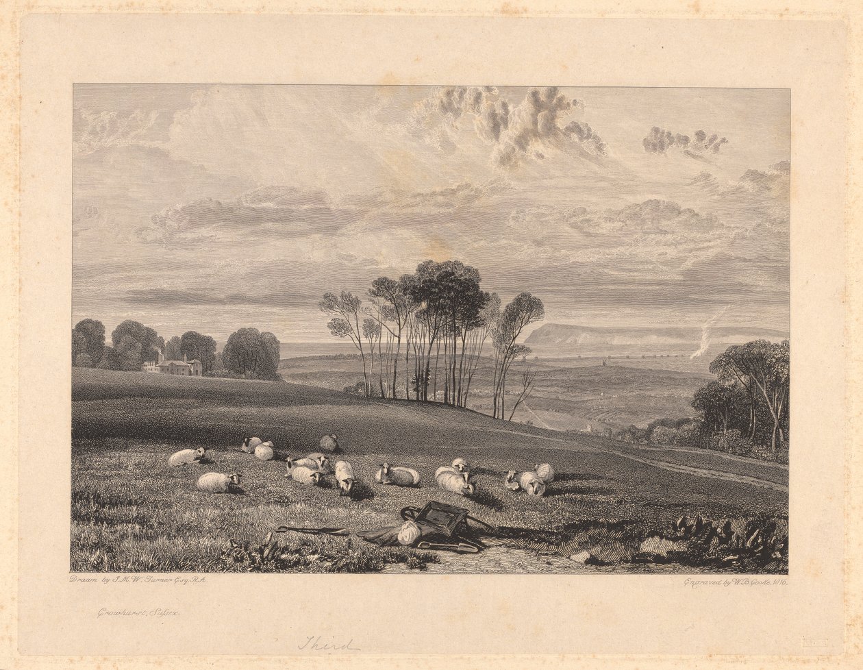Crowhurst, Sussex av William Bernard Cooke