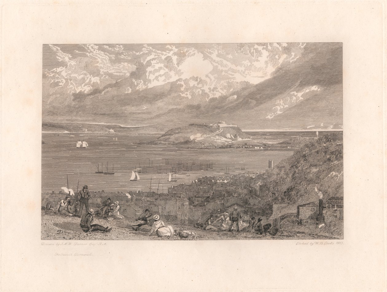 Falmouth, Cornwall av William Bernard Cooke
