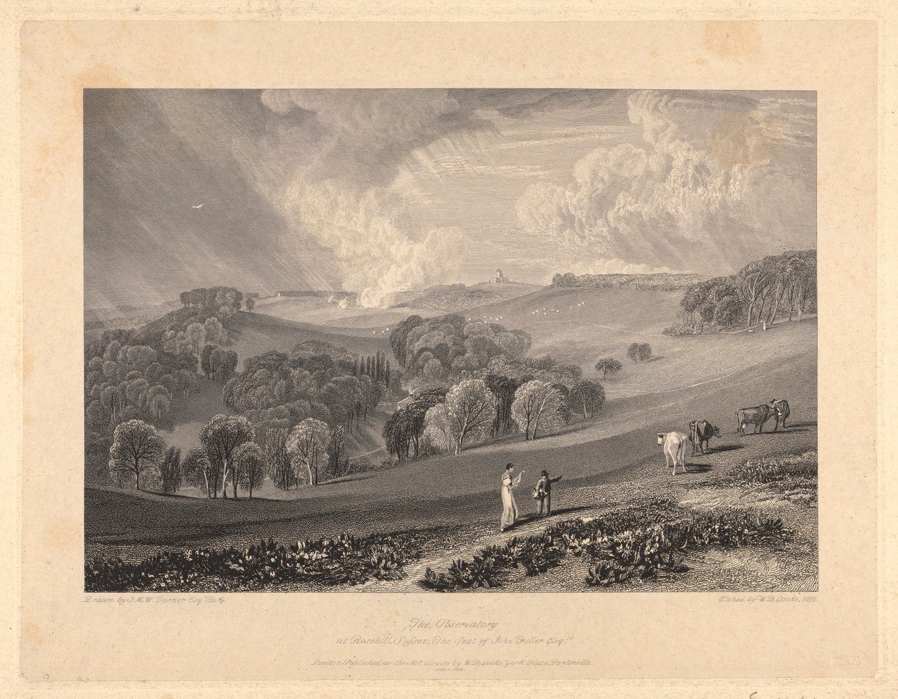 Observatoriet i Rosehill, Sussex av William Bernard Cooke