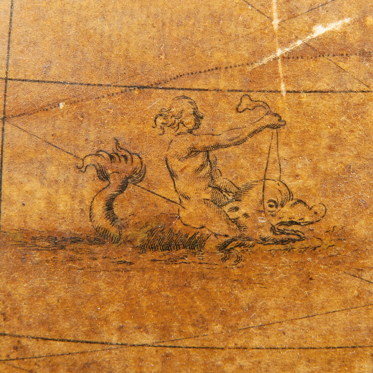 Tidlig engelsk jordklode, ca. 1673 av William Berry