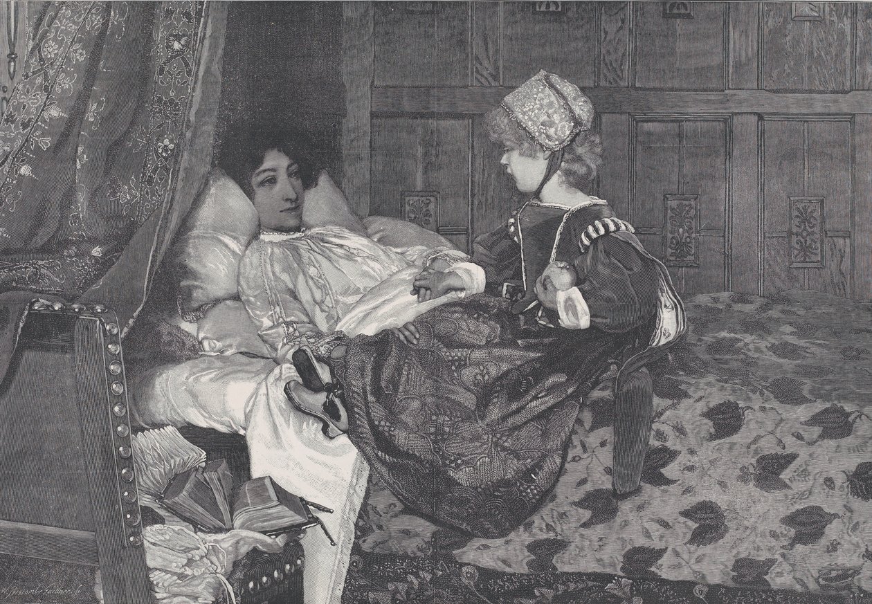 Always Welcome, fra Illustrated London News, 19. mai 1888. av William Biscombe Gardner