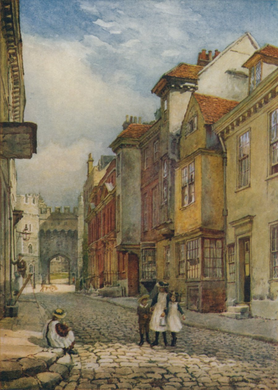 Church Street, Looking North, c1900 av William Biscombe Gardner