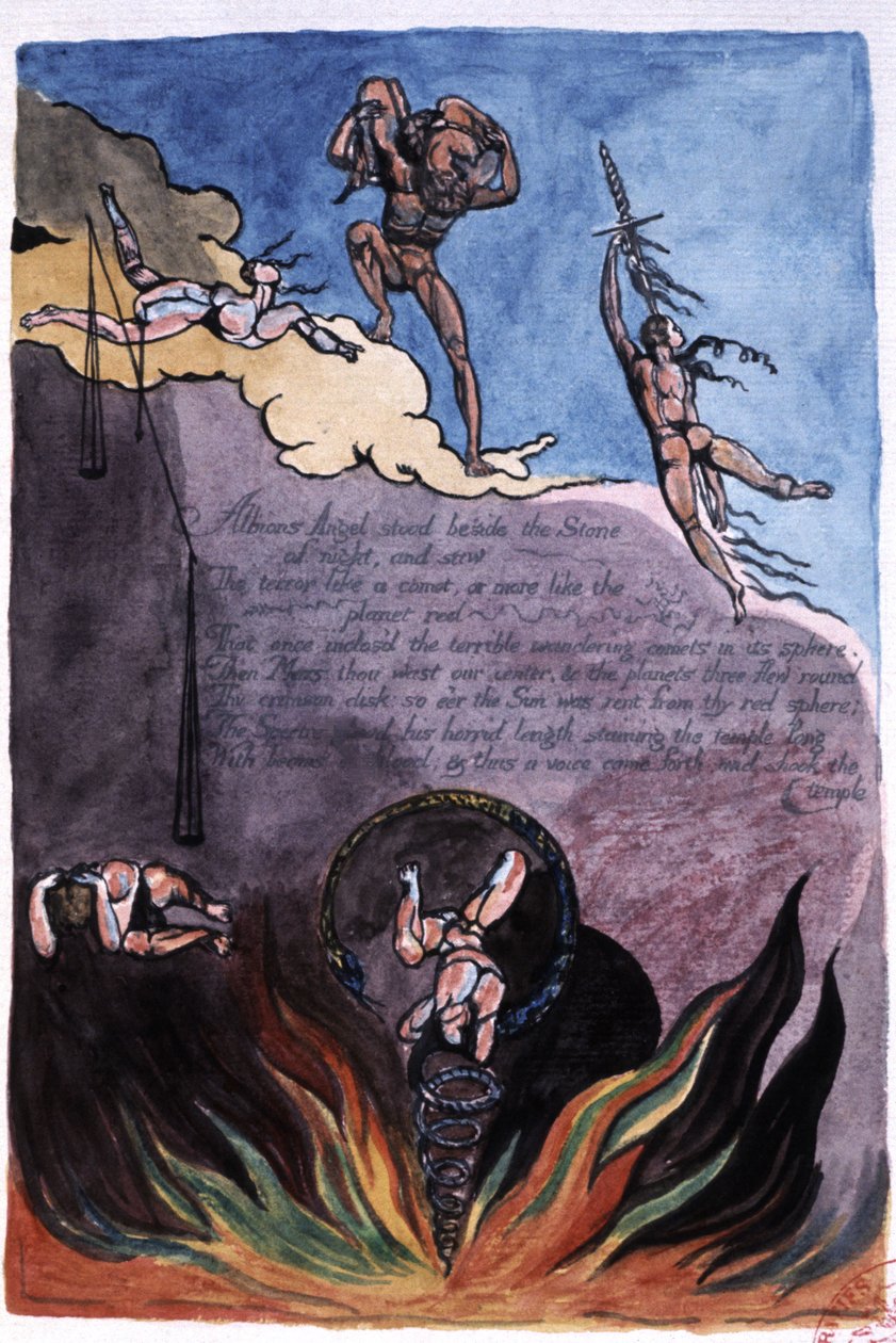 Albions engel av William Blake