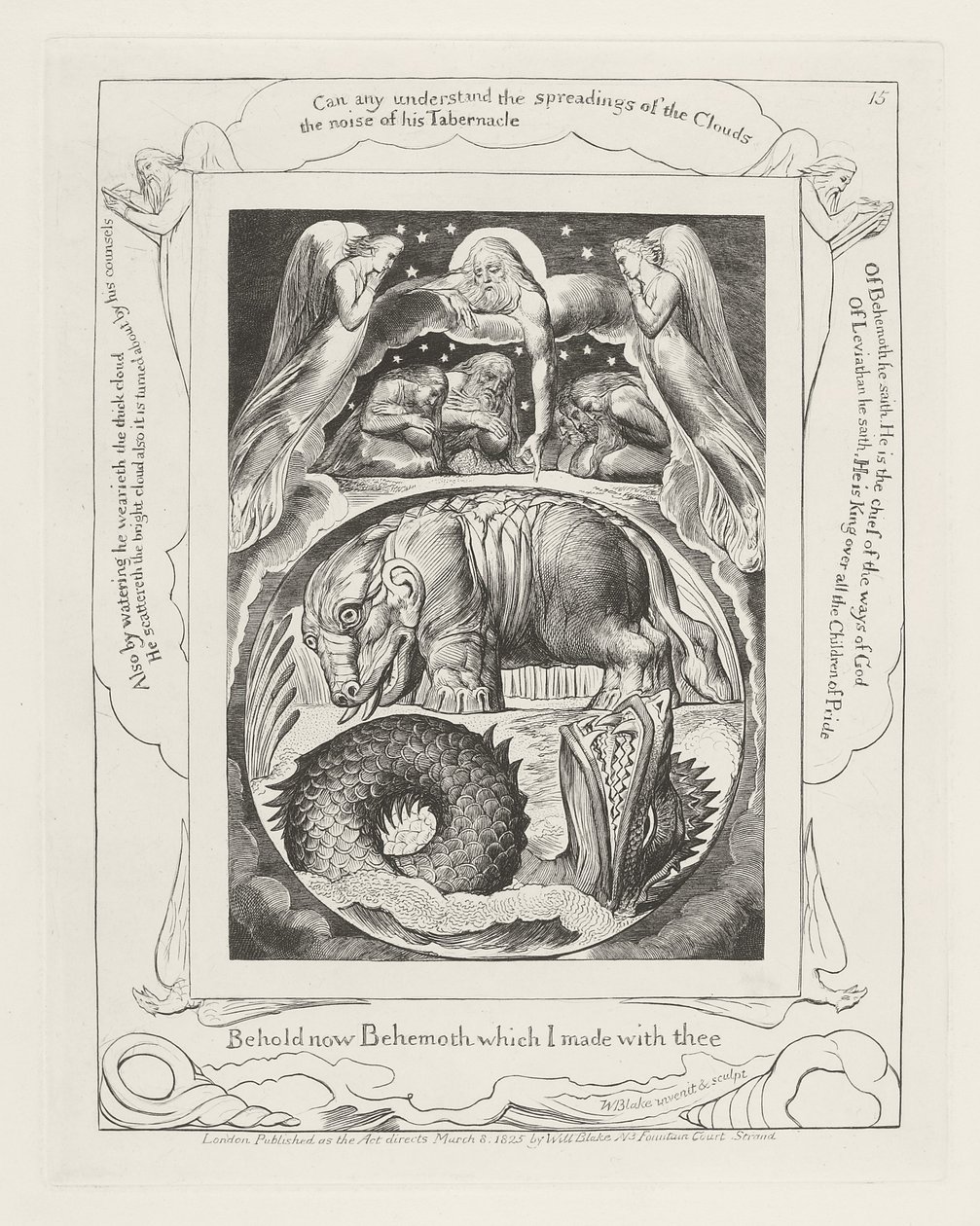 Se nå Behemoth som jeg laget med deg av William Blake