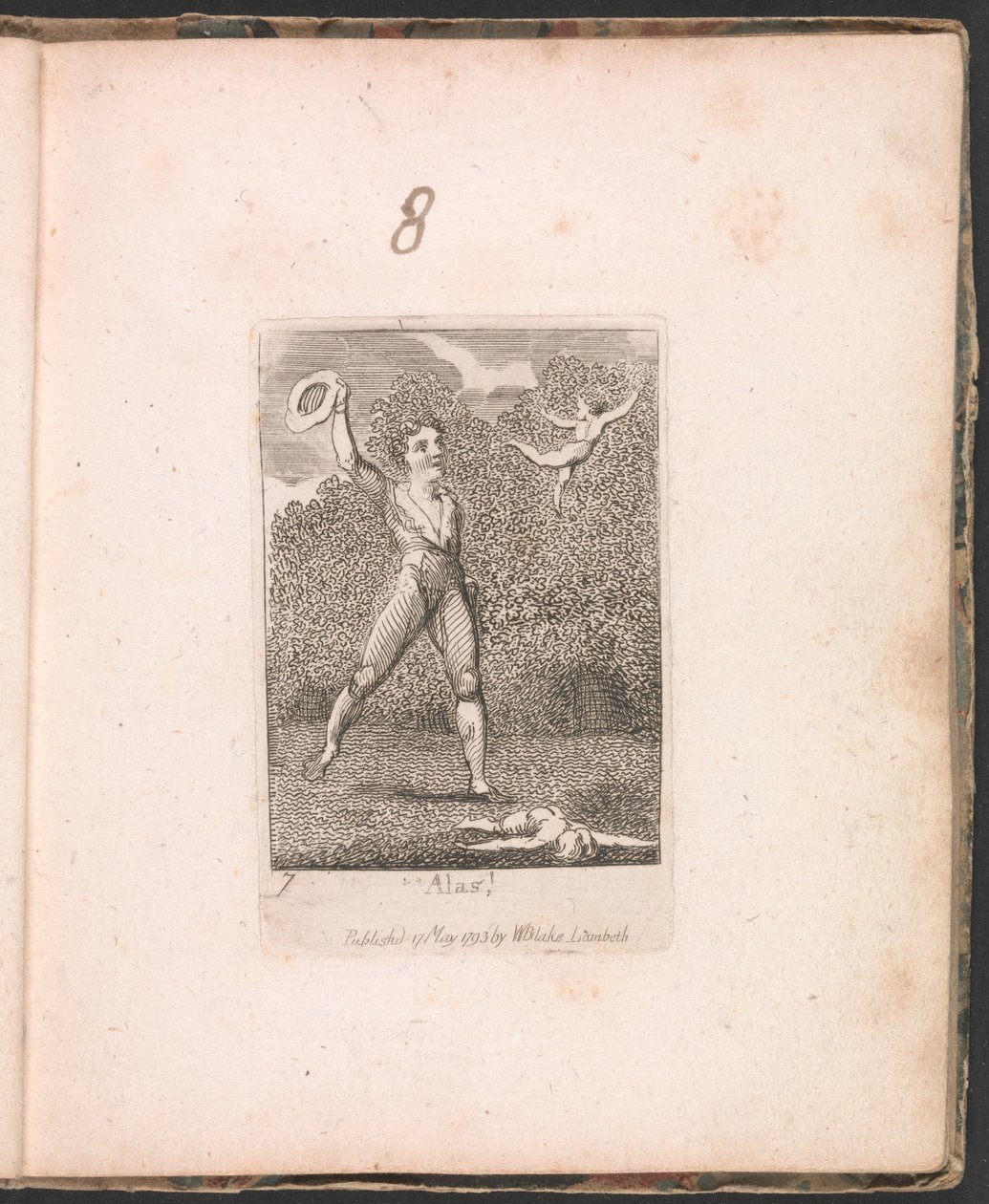 For barn. The Gates of Paradise, Plate 9, "Akk!" av William Blake